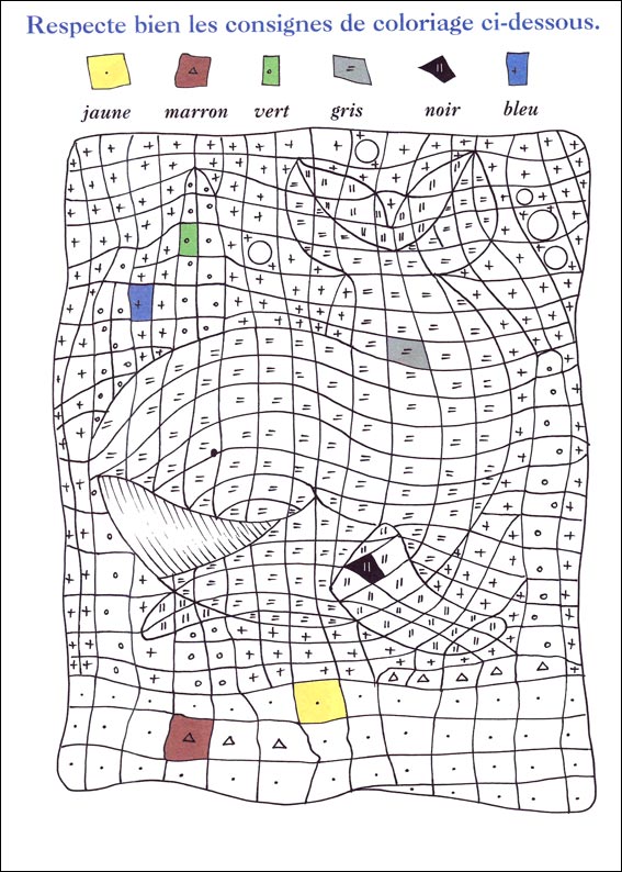 coloriage magique � imprimer