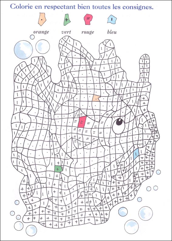 coloriage magique � imprimer