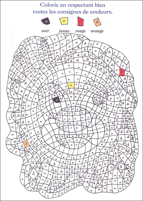 coloriage magique � imprimer