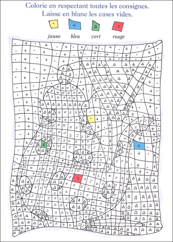 coloriage magique � imprimer