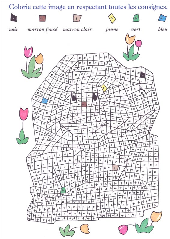 coloriage magique � imprimer