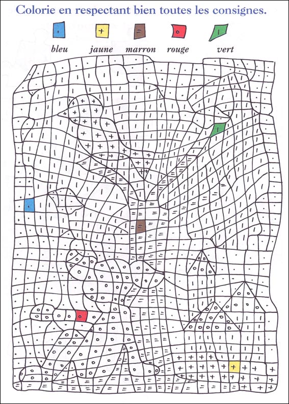 coloriage magique � imprimer