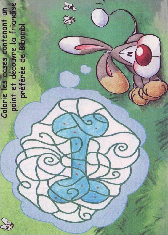 solution des coloriages magiques