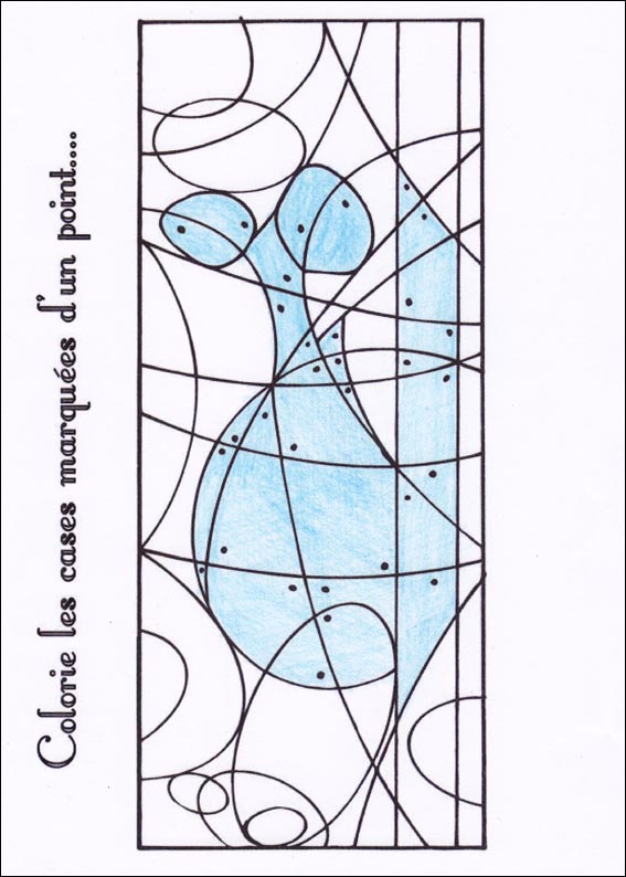 solution du coloriage magique