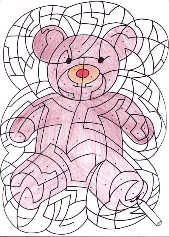 solution des coloriages magiques