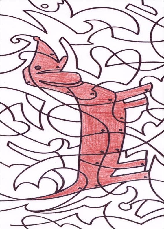 solution des coloriages magiques