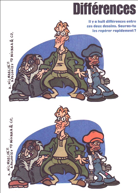 jeu des 7 erreurs � imprimer