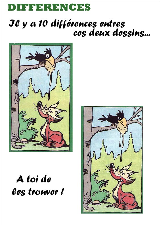 jeu des 7 erreurs � imprimer