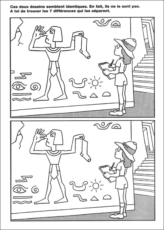 jeu des 7 erreurs � imprimer