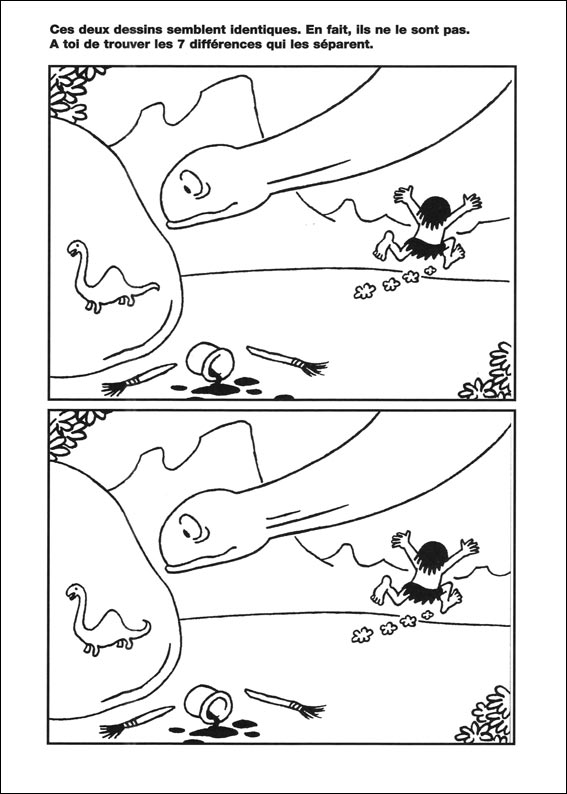 jeu des 7 erreurs � imprimer