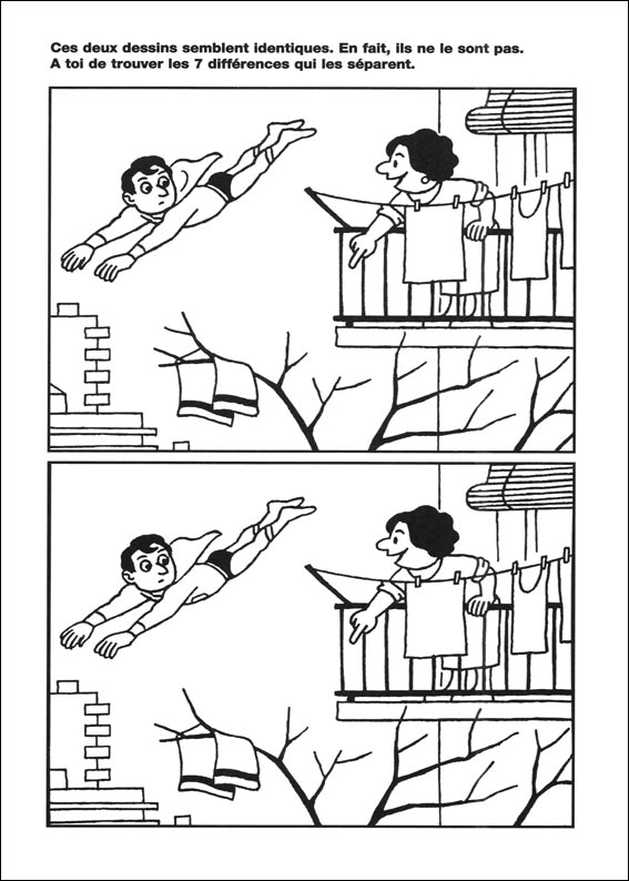 jeu des 7 erreurs � imprimer