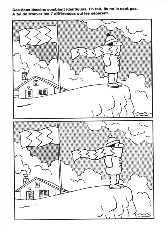 jeu des 7 erreurs � imprimer