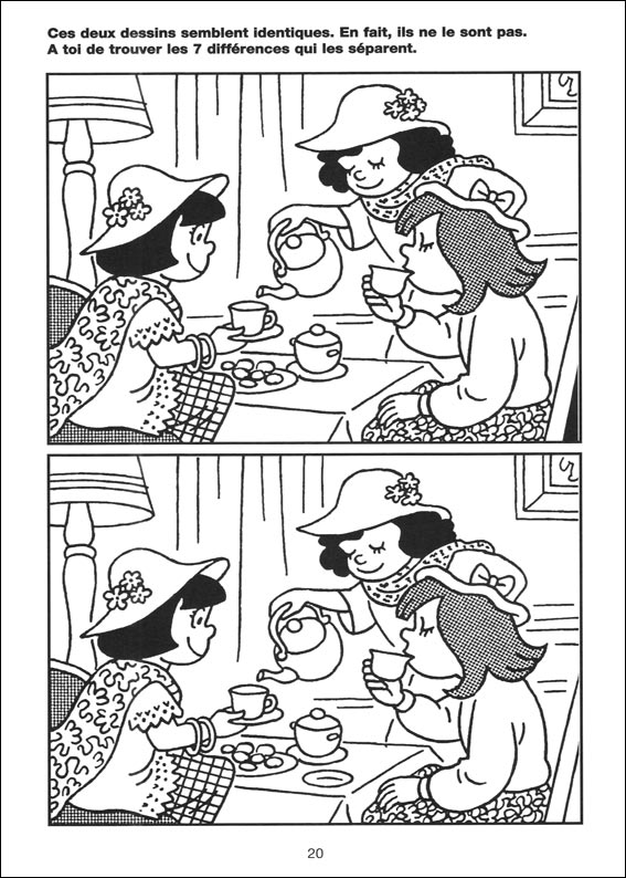 jeu des 7 erreurs � imprimer