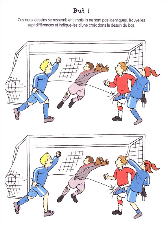 jeu des 7 erreurs � imprimer