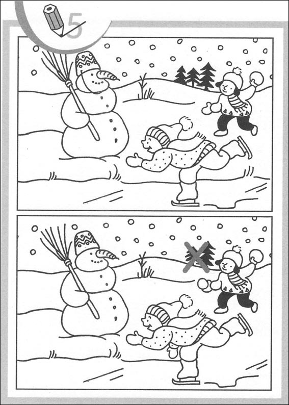 jeu des 7 erreurs � imprimer