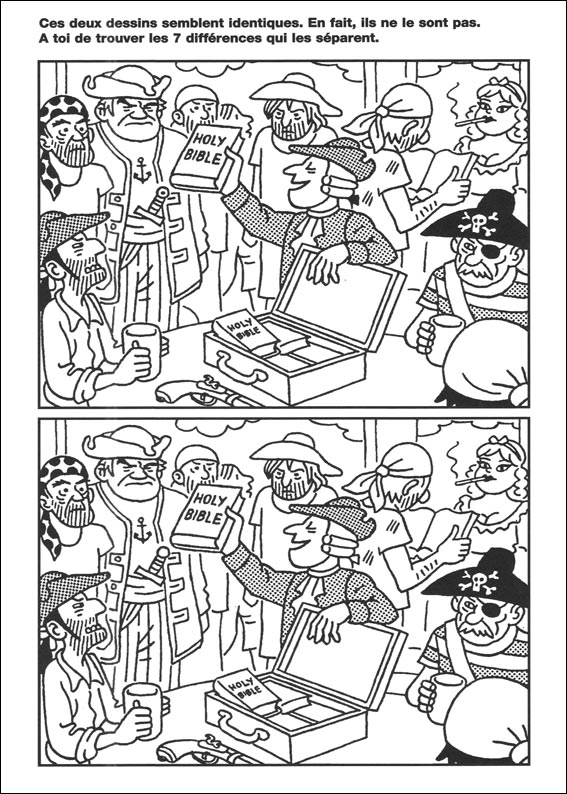 jeu des 7 erreurs � imprimer