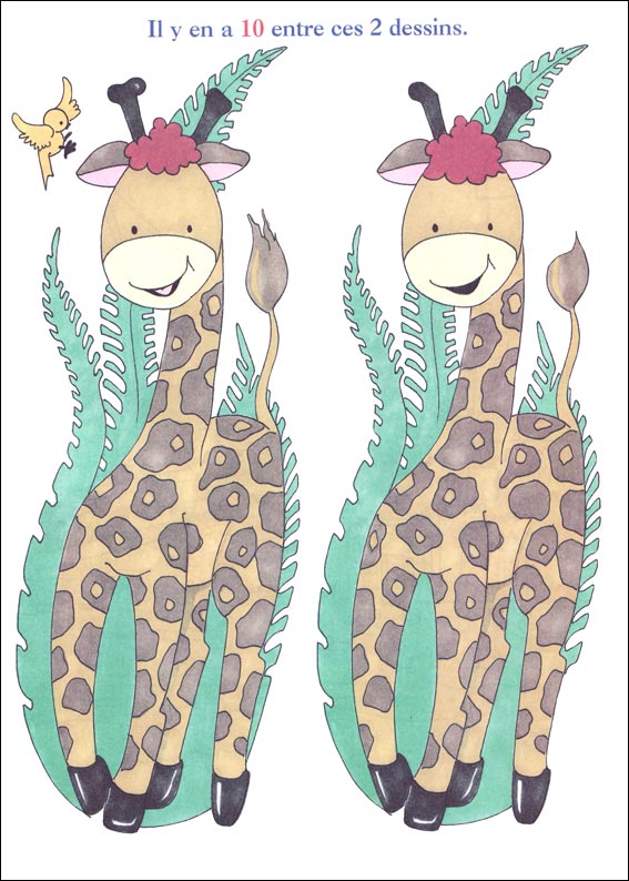 jeu des 7 erreurs � imprimer