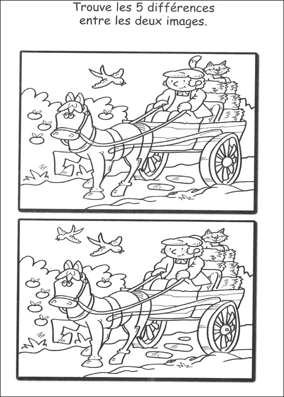 jeu des 7 erreurs � imprimer