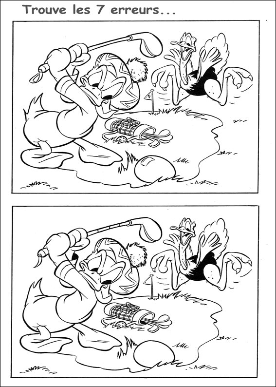 jeu des 7 erreurs � imprimer