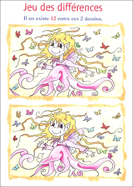 jeu des 7 erreurs � imprimer