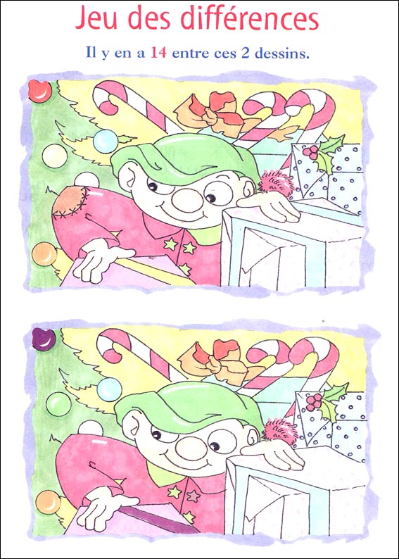 jeu des 7 erreurs � imprimer