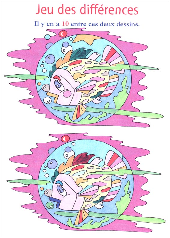 jeu des 7 erreurs � imprimer