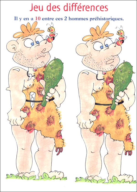 jeu des 7 erreurs � imprimer