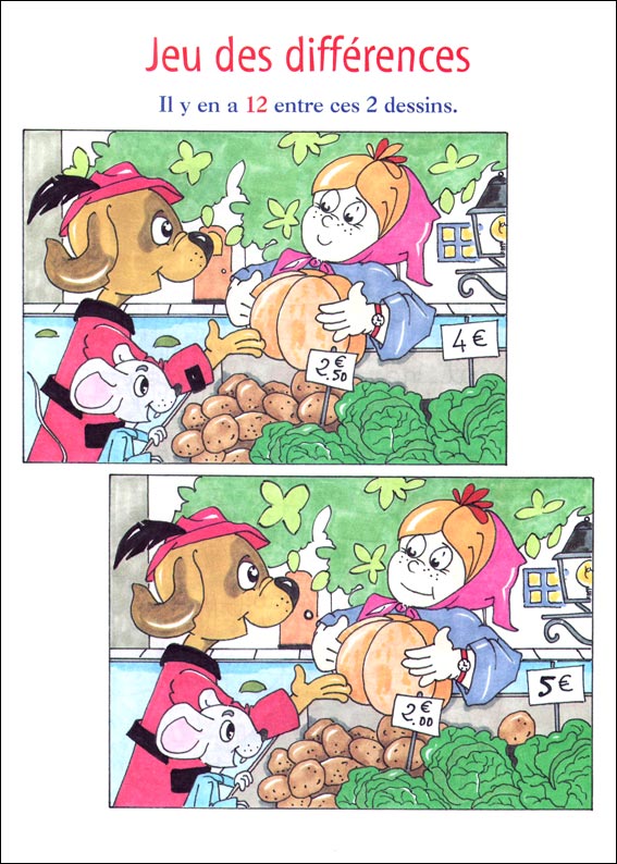 jeu des 7 erreurs � imprimer