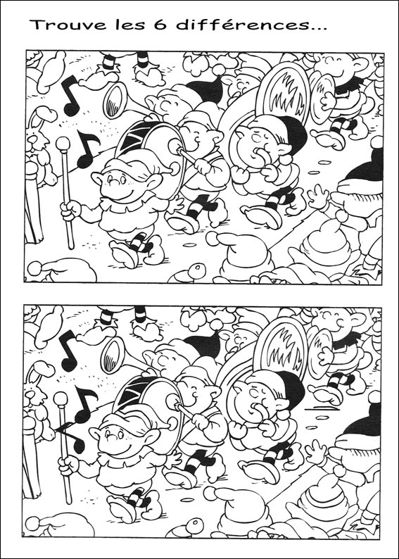 jeu des 7 erreurs � imprimer