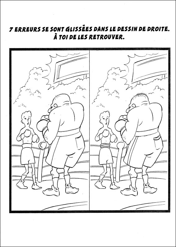 jeu des 7 erreurs � imprimer