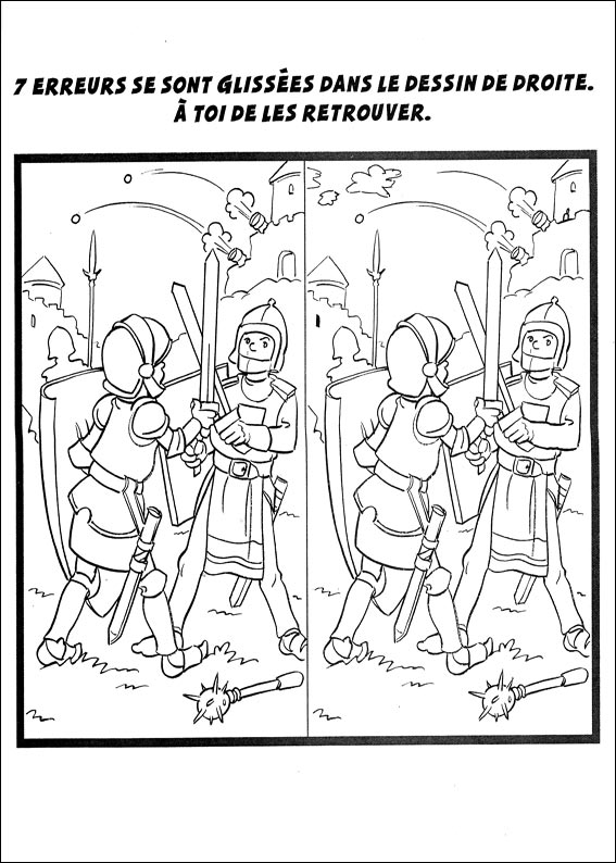 jeu des 7 erreurs � imprimer