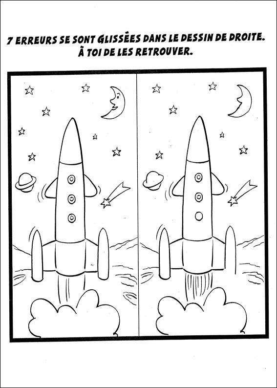 jeu des 7 erreurs � imprimer