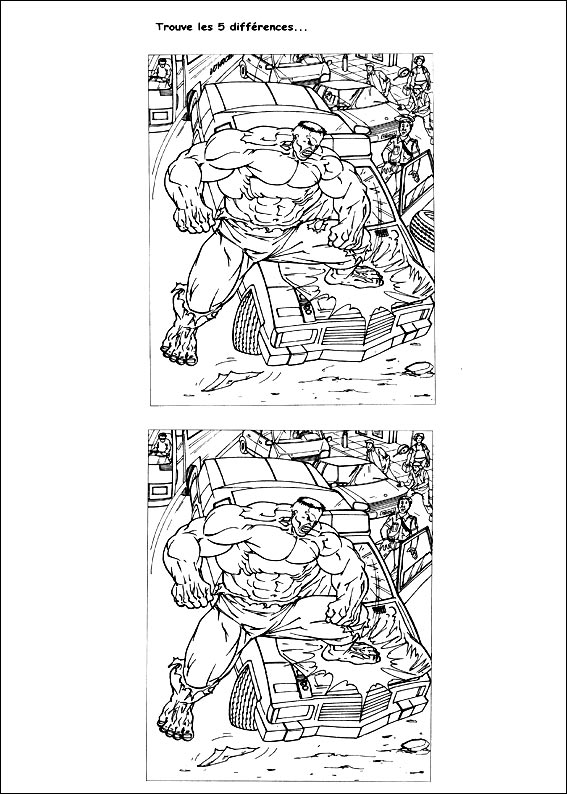 jeu des 7 erreurs � imprimer