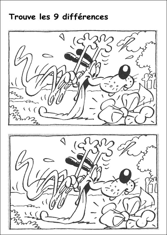 jeu des 7 erreurs � imprimer