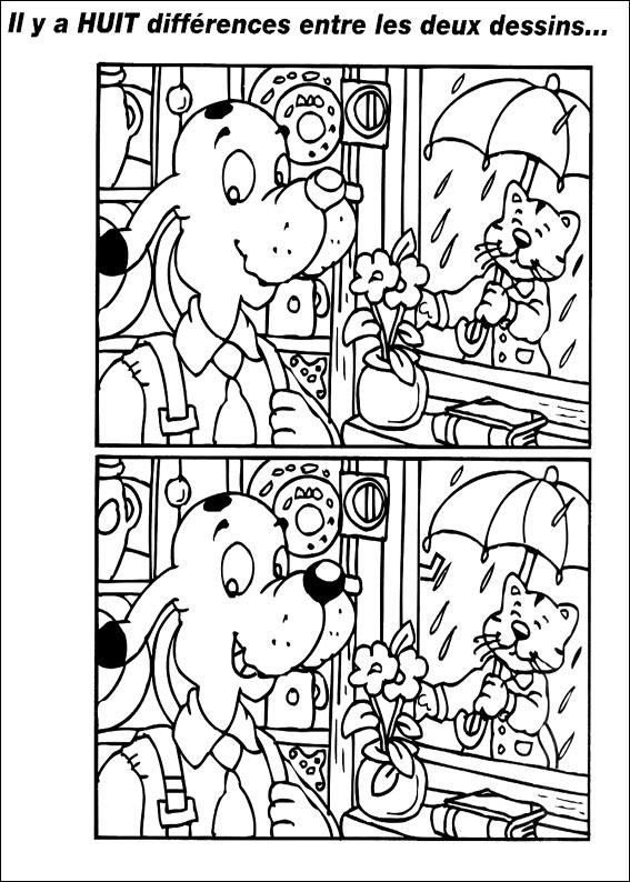 jeu des 7 erreurs � imprimer