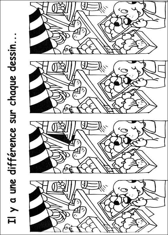 jeu des 7 erreurs � imprimer