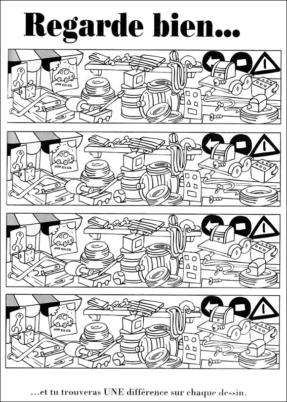 jeu des 7 erreurs � imprimer