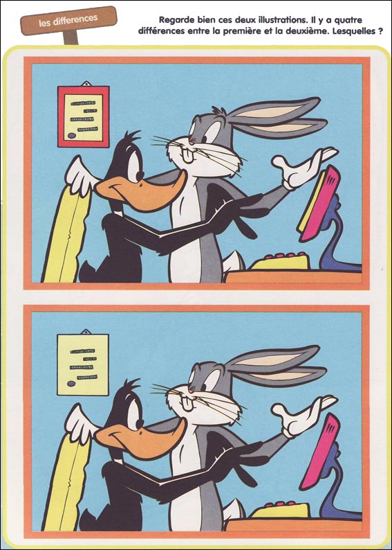 jeu des 7 erreurs � imprimer