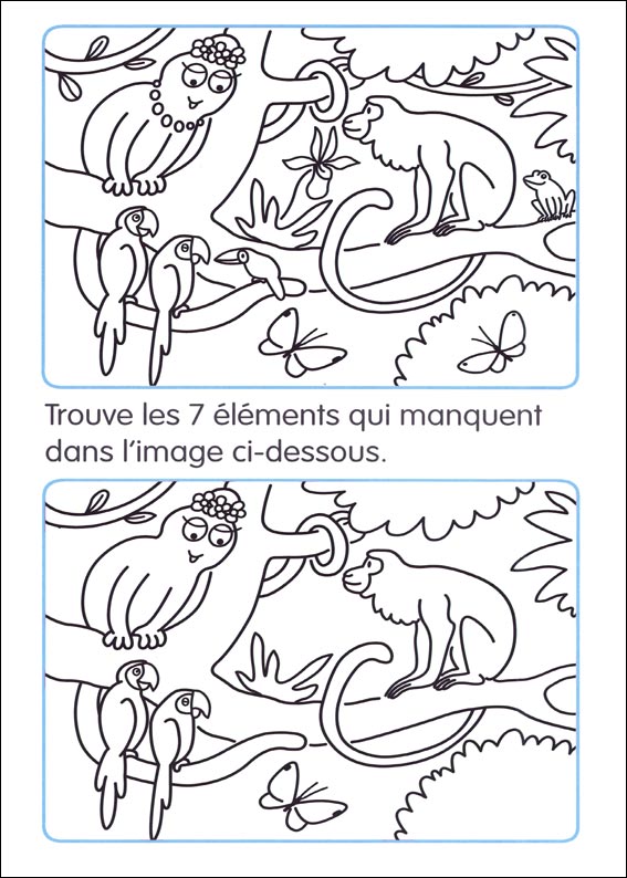 jeu des 7 erreurs � imprimer