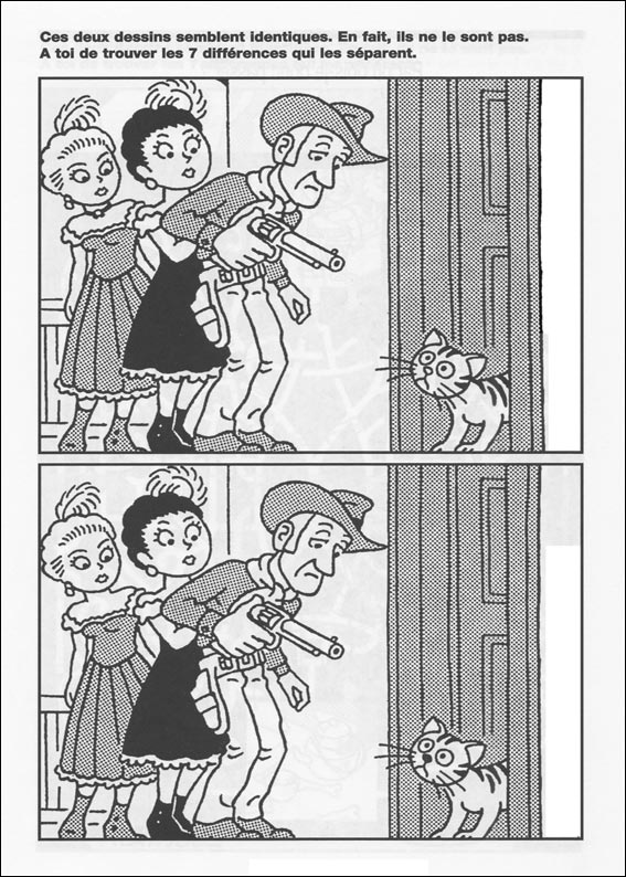jeu des 7 erreurs � imprimer