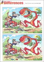 Jeux des erreurs � imprimer 