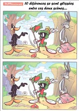 Jeux des erreurs � imprimer 