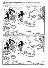 Jeux des erreurs &agrave; imprimer 