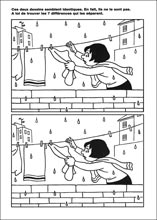 Jeux des erreurs &agrave; imprimer 