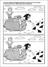 Jeux des erreurs &agrave; imprimer 