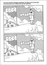 Jeux des erreurs &agrave; imprimer 