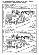 Jeux des erreurs &agrave; imprimer 