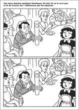 Jeux des erreurs &agrave; imprimer 