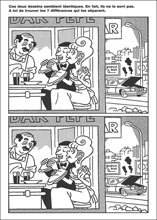 Jeux des erreurs &agrave; imprimer 