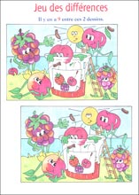 Jeux des erreurs &agrave; imprimer 